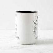 Anbindungen Zweifarbige Tasse (Mittel)