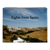 Anblick von Spanien Kalender (Titelbild)