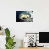 Anbringen Gerahmter Plakate für den gesamten Breit (Heimbüro)