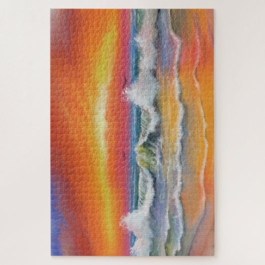 Ancandeszenz - Aquarellkunst Puzzle (Vertikal)