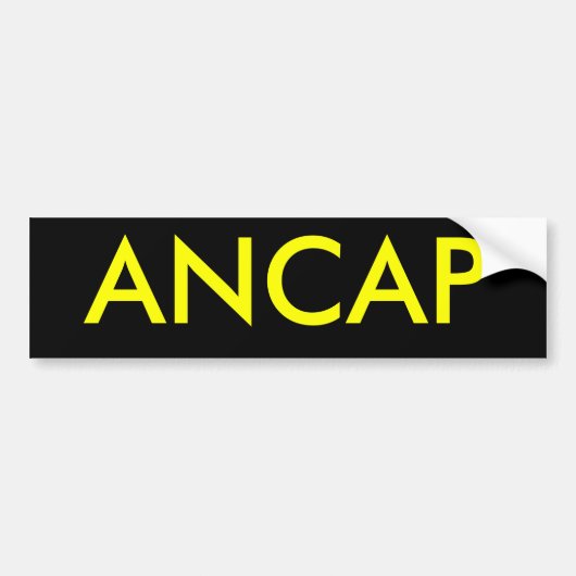 ANCAP AUTOAUFKLEBER (Vorne)
