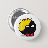 Ancap-Ball Polandball niedlicher Mem-Bugbogen Button (Vorne & Hinten)