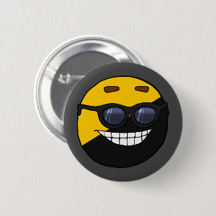 Ancap Ball Polandball süßes Meme Sonnenbrille Schl Button
