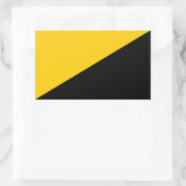 AnCap-Flag Rechteckiger Aufkleber (Tasche)