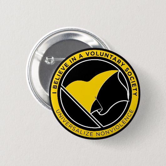 AnCap Flaggen-Knöpfe Button (Vorne & Hinten)