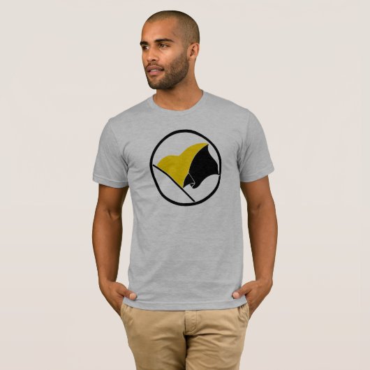 AnCap Flaggen-Shirts T-Shirt (Vorne ganz)