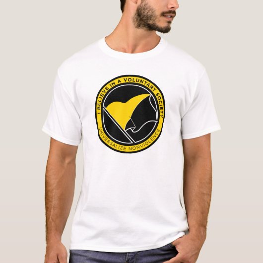 AnCap Flaggen-Shirts T-Shirt (Vorderseite)