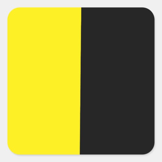Ancap Forever Quadratischer Aufkleber (Vorderseite)