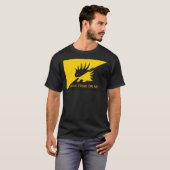 Ancap Porcupine Gadsden Flag Parody Don&X27;T Trea T-Shirt (Vorne ganz)