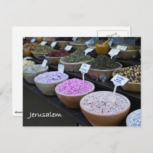 Ancense Postkarte (Vorne/Hinten)