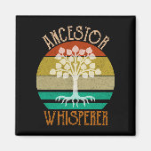 Ancestor Whisperer Genealogie Magnet (Vorne)