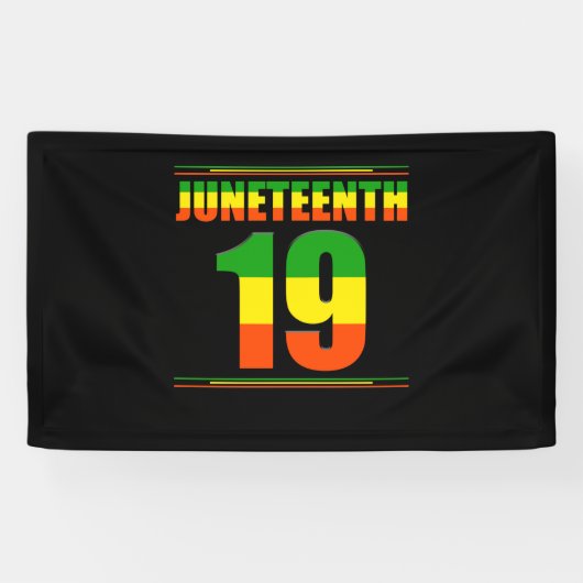Ancestors Black Pride Afroamerikaner Banner (Horizontal)