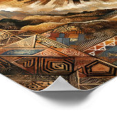 Ancestral Echoes: Filipino Kunstmuseum Poster (Ecke)