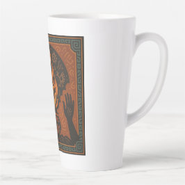 🔥 “Ancestral Flame” – Sacred Fire Mug Milchtasse