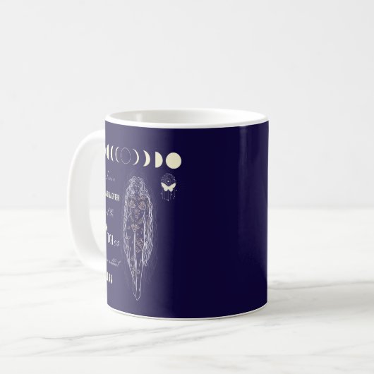 Ancestral Hexe Moonchild Kaffeetasse (Vorderseite Links)