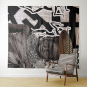 "Ancestral Threads Wall Hanging": Wandteppich (Beispiel (Horizontal))