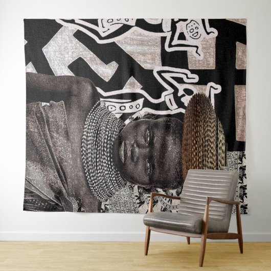 "Ancestral Threads Wall Hanging": Wandteppich (Beispiel (Horizontal))