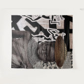 "Ancestral Threads Wall Hanging": Wandteppich (Vorderseite (Horizontal))