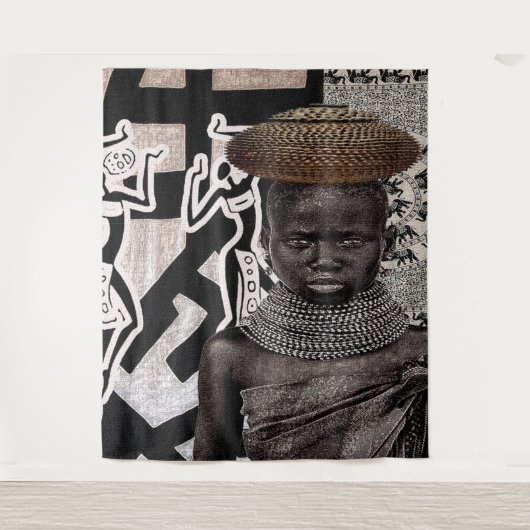 "Ancestral Threads Wall Hanging": Wandteppich (Vorderseite)