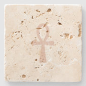 Anch – Lebensschlüssel Steinuntersetzer (Vorderseite)