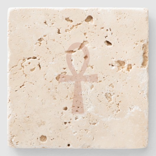 Anch – Lebensschlüssel Steinuntersetzer (Vorderseite)