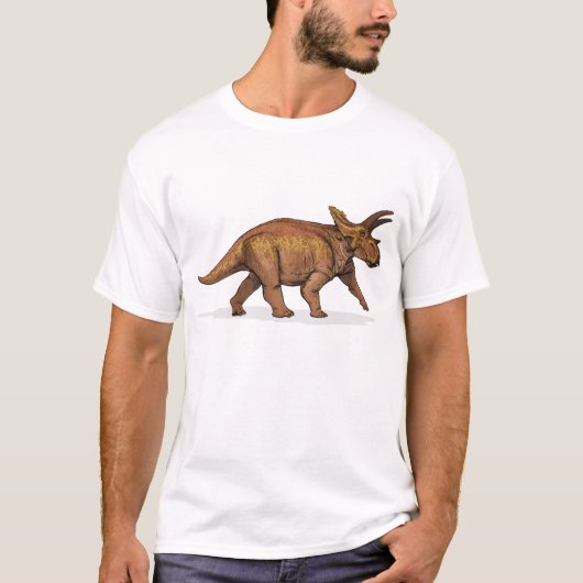 Anchiceratops - krebserregende Dinosaurier T-Shirt (Vorderseite)
