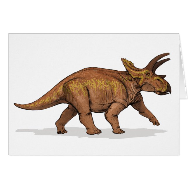 Anchiceratops - kreidiger Dinosaurier (Vorderseite (Horizontal))