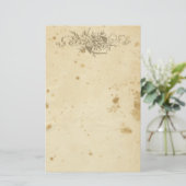 Anchor Antike gestanzte Blumenläden Briefpapier (Stehend Vorderseite)