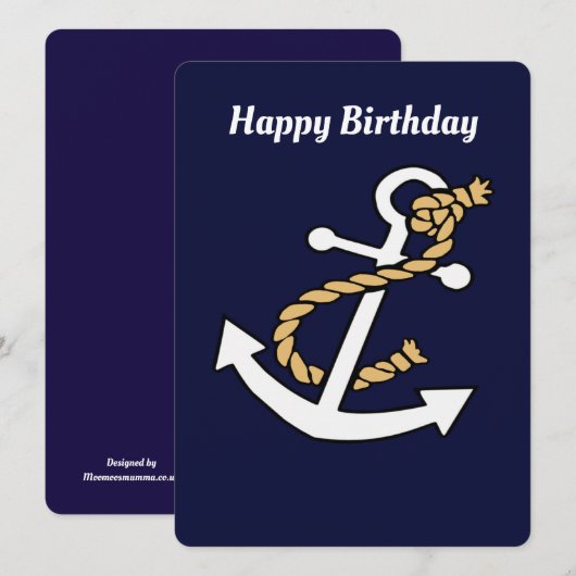 Anchor Away (Vorne/Hinten)