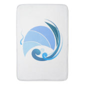 Anchor Away Badematte (Vorderseite Vertikal)