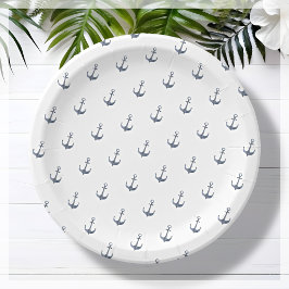 Anchor | Babydusche Pappteller