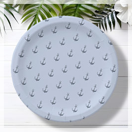 Anchor | Babydusche Pappteller