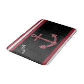 Anchor Beach House Boat Segelbad Badematte (Schrägansicht)