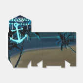 Anchor Beach Lights & Palm Trees Gefälligkeitsboxe Geschenkschachtel (Ungefaltet)