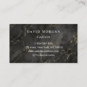 Anchor Boat Captain Marble Visitenkarte (Rückseite)