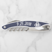 Anchor-Brautparty-Geschenk Kellnermesser (Rückseite)