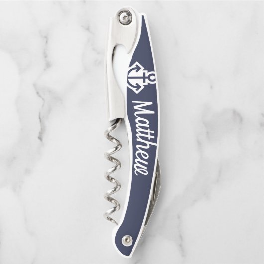 Anchor-Brautparty-Geschenk Kellnermesser (Vorderseite)