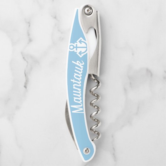 Anchor-Brautparty-Geschenk Kellnermesser (Rückseite)