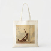 Anchor Cross Tote Bag - Hoffnung und stetiger Glau Tragetasche (Vorne)
