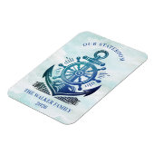 Anchor Cruise Ship Stateroom Magnet (Linke Seite)