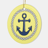 Anchor Dated Christmas Ornament (Links)