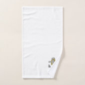 Anchor Design Monogrammed Badhandtuch Set (Handtuch)