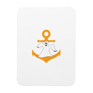 Anchor-Geist Halloween Magnet