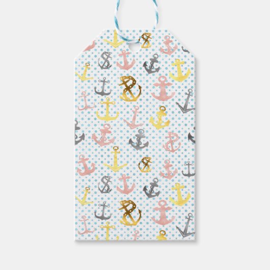 Anchor Gift Tag Geschenkanhänger (Vorderseite)
