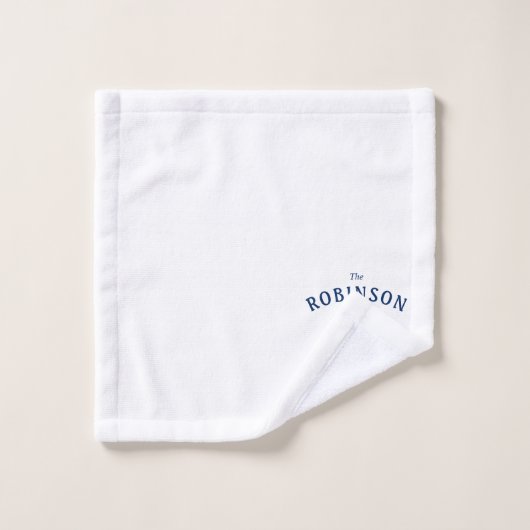 Anchor Gold Laurel Star White Badhandtuch Set (Waschlappen)