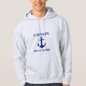 Anchor Grey Hoodie (Vorderseite)