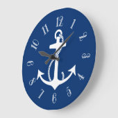Anchor Große Wanduhr (Winkel)