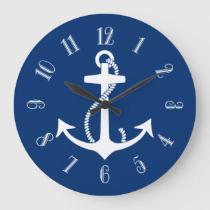 Anchor Große Wanduhr