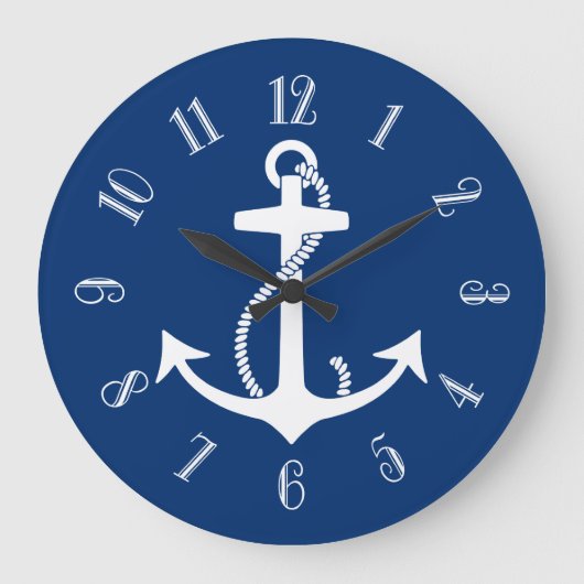 Anchor Große Wanduhr (Vorderseite)