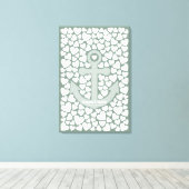Anchor Guest Book Leinwand - 150 Unterschriften (Insitu (Holzboden))